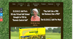 Desktop Screenshot of bionicgolfpro.com