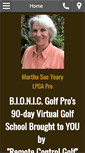 Mobile Screenshot of bionicgolfpro.com